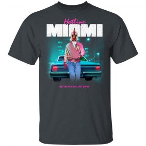 Hotline Miami Get In Get Out Get Away Shirt Gaming 2