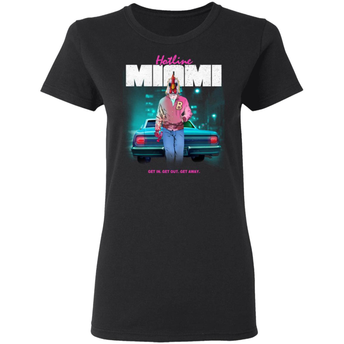 Hotline Miami Get In Get Out Get Away Shirt | El Real Tex-Mex