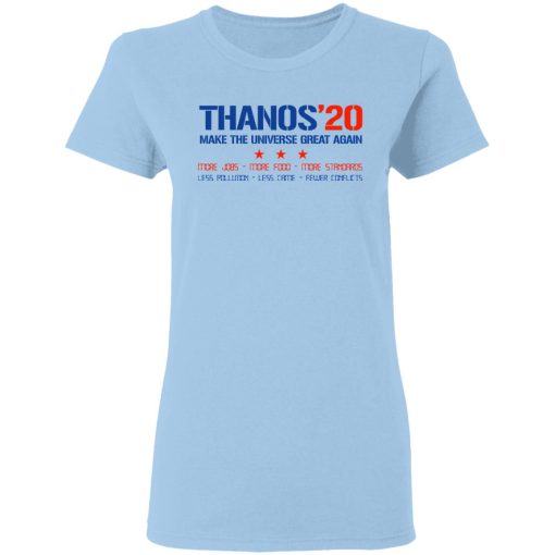 Thanos 2020 Make The Universe Great Again Shirt 4