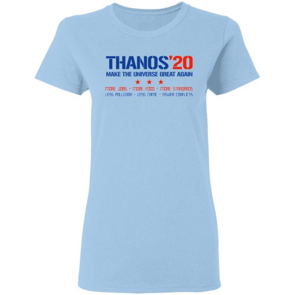 Thanos 2020 Make The Universe Great Again Shirt Election 6