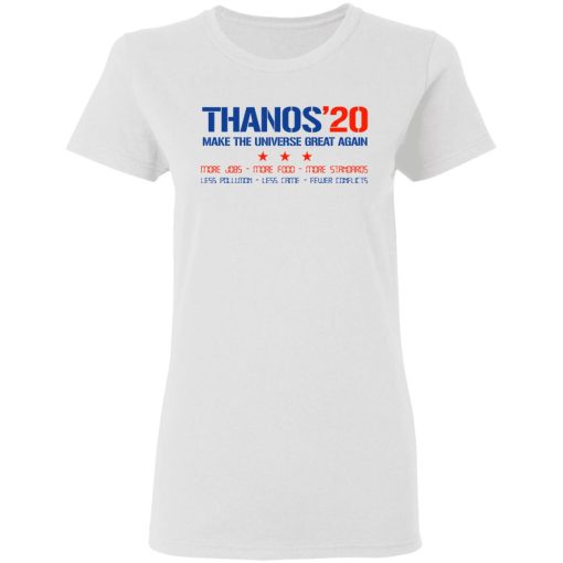 Thanos 2020 Make The Universe Great Again Shirt 5