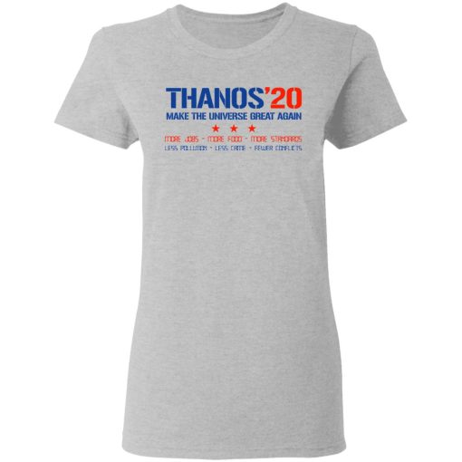 Thanos 2020 Make The Universe Great Again Shirt 6