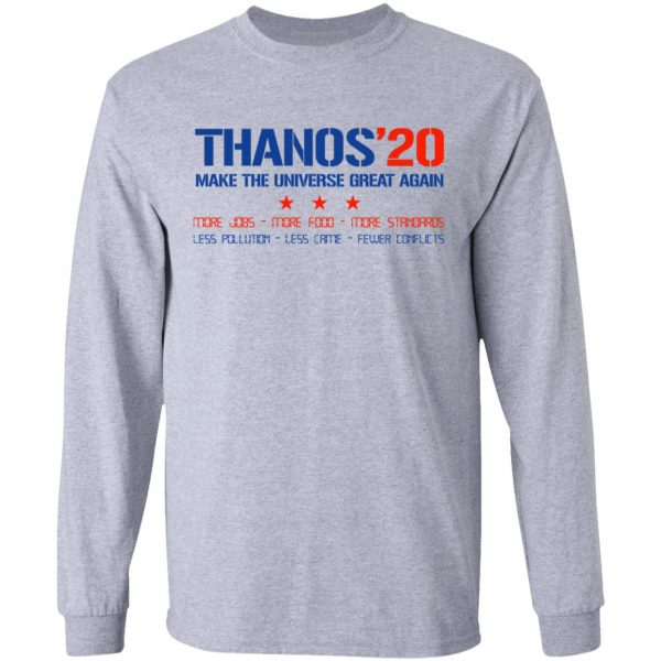 Thanos 2020 Make The Universe Great Again Shirt Election 9