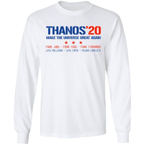 Thanos 2020 Make The Universe Great Again Shirt 8