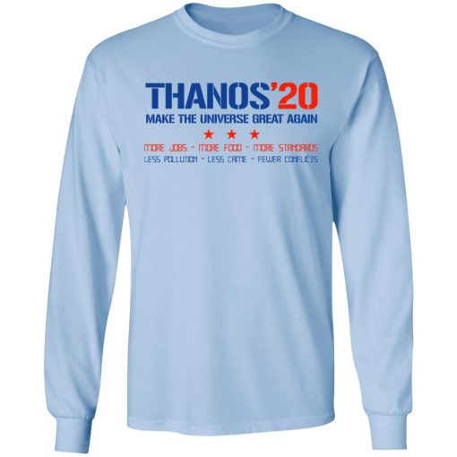 Thanos 2020 Make The Universe Great Again Shirt 9