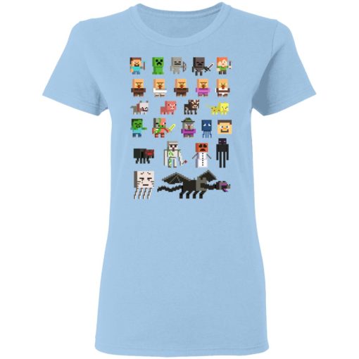 Minecraft Sprites Shirt 4