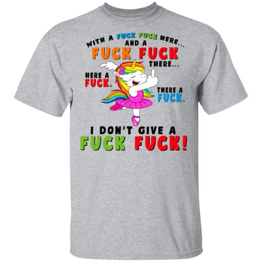 I Don't Give A Fuck Fuck Unicorn Shirt 3