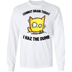 Cat Cannot Brain Today I Haz The Dumb Shirt 19