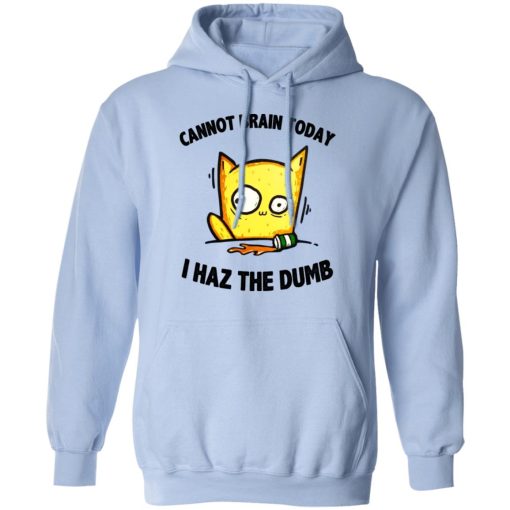 Cat Cannot Brain Today I Haz The Dumb Shirt 12