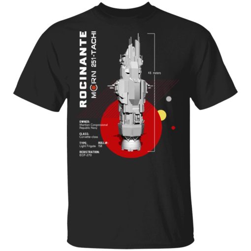 The Expanse Rocinante Ship Shirt