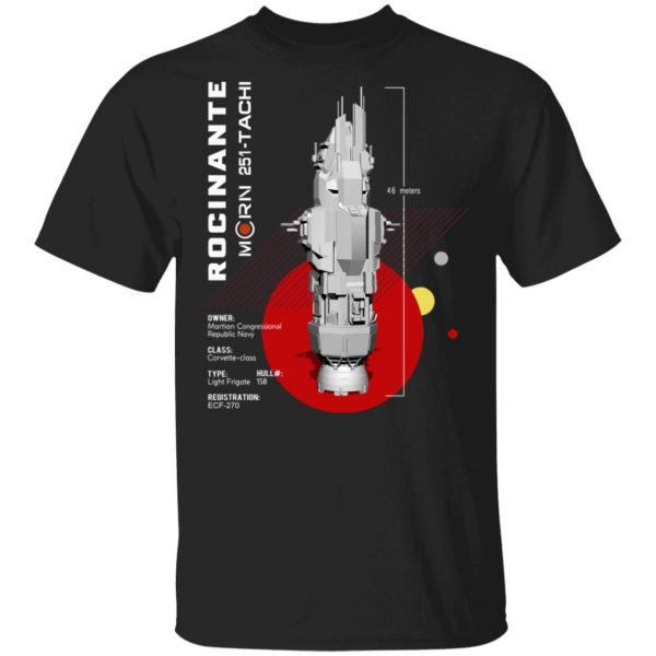 The Expanse Rocinante Ship Shirt 1