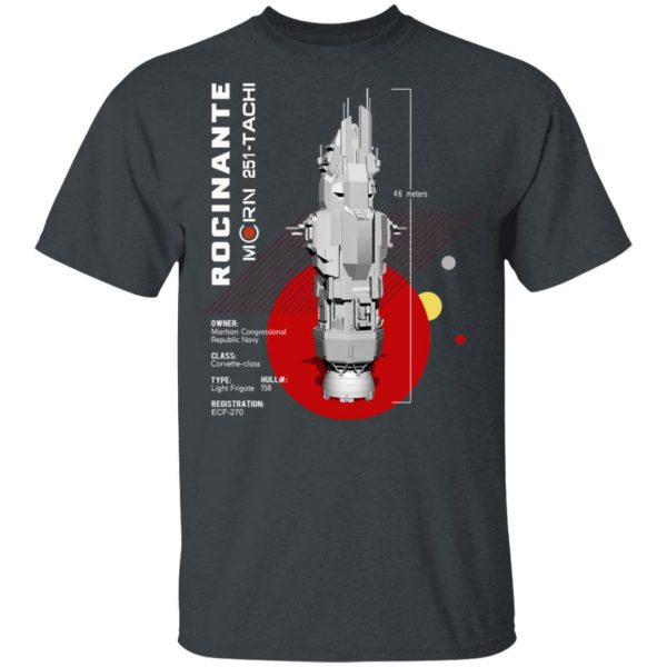 The Expanse Rocinante Ship Shirt 2