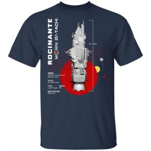 The Expanse Rocinante Ship Shirt 15
