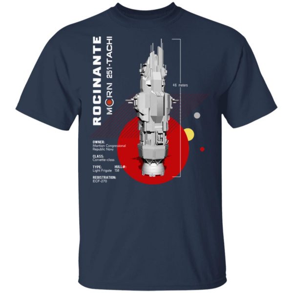 The Expanse Rocinante Ship Shirt 3
