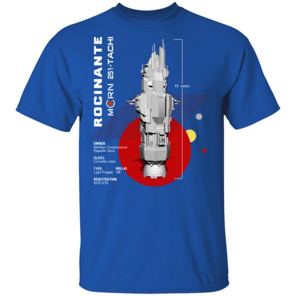 The Expanse Rocinante Ship Shirt 4