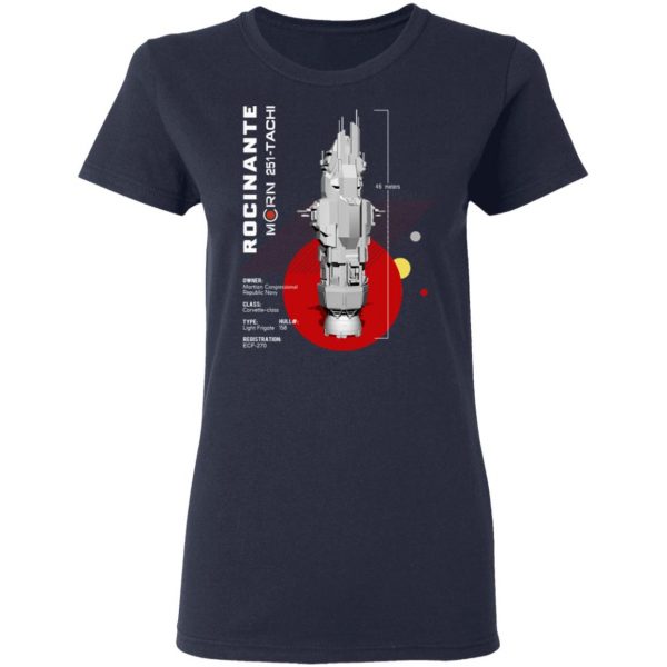 The Expanse Rocinante Ship Shirt 7