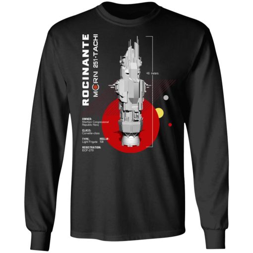 The Expanse Rocinante Ship Shirt 3