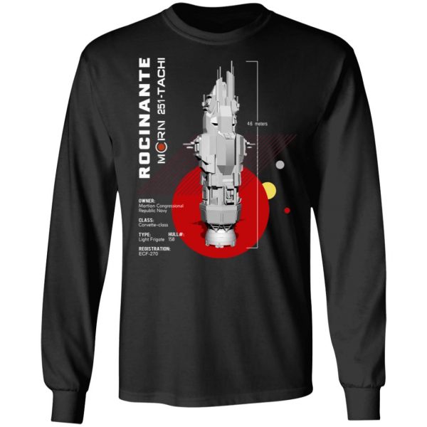 The Expanse Rocinante Ship Shirt 9