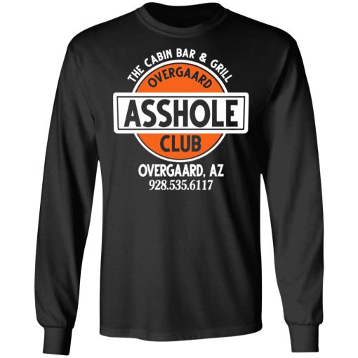 The Cabin Bar & Grill Overgaard Asshole Club Shirt - Image 9