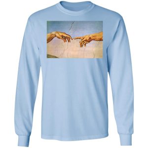 Michelangelo's Creation Of Adam Hands Shirt 20