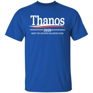 Thanos 2020 Make The Universe Balanced Again Shirt 16