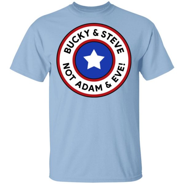 Bucky & Steve, Not Adam & Eve Shirt 1