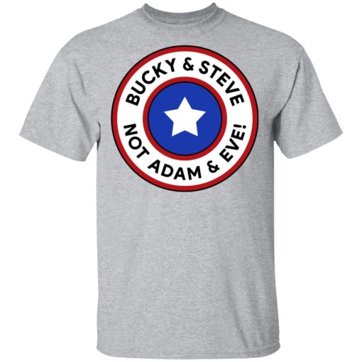 Bucky & Steve, Not Adam & Eve Shirt - Image 3