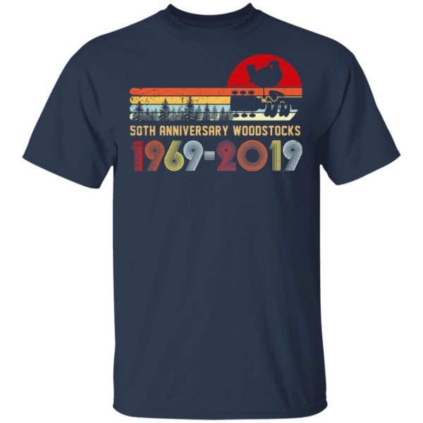 Vintage Woodstocks 50th Anniversary Peace Love 1969 – 2019 Shirt 3