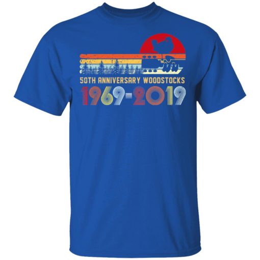 Vintage Woodstocks 50th Anniversary Peace Love 1969 – 2019 Shirt - Image 4