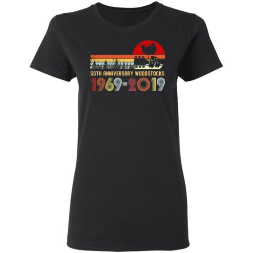 Vintage Woodstocks 50th Anniversary Peace Love 1969 – 2019 Shirt - Image 5