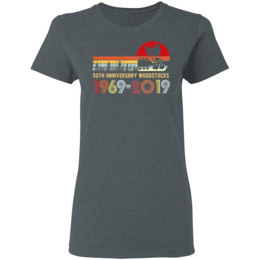 Vintage Woodstocks 50th Anniversary Peace Love 1969 – 2019 Shirt - Image 6