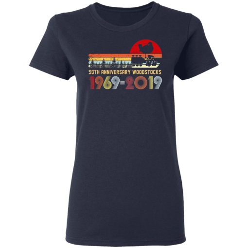 Vintage Woodstocks 50th Anniversary Peace Love 1969 – 2019 Shirt - Image 7