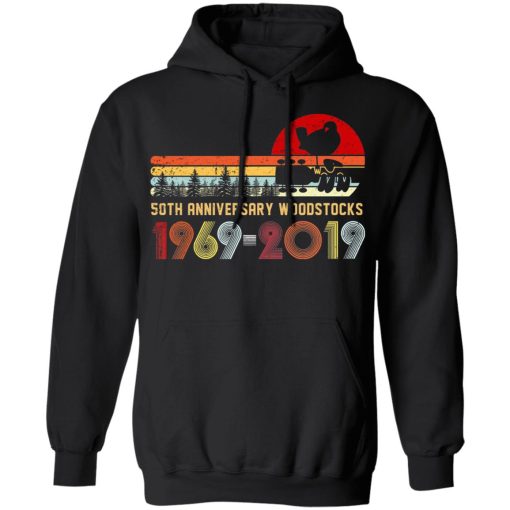 Vintage Woodstocks 50th Anniversary Peace Love 1969 – 2019 Shirt - Image 10