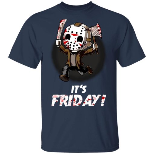 It's Friday Funny Halloween Horror Graphic Shirt 3