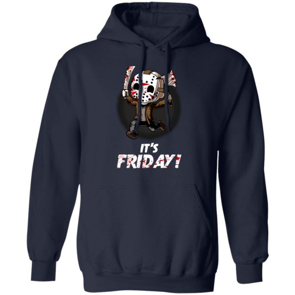 It's Friday Funny Halloween Horror Graphic Shirt 11