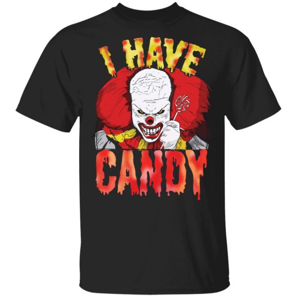 Halloween Scary Clown Shirt I Have Candy Horror Clown 1