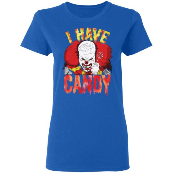 Halloween Scary Clown Shirt I Have Candy Horror Clown 8