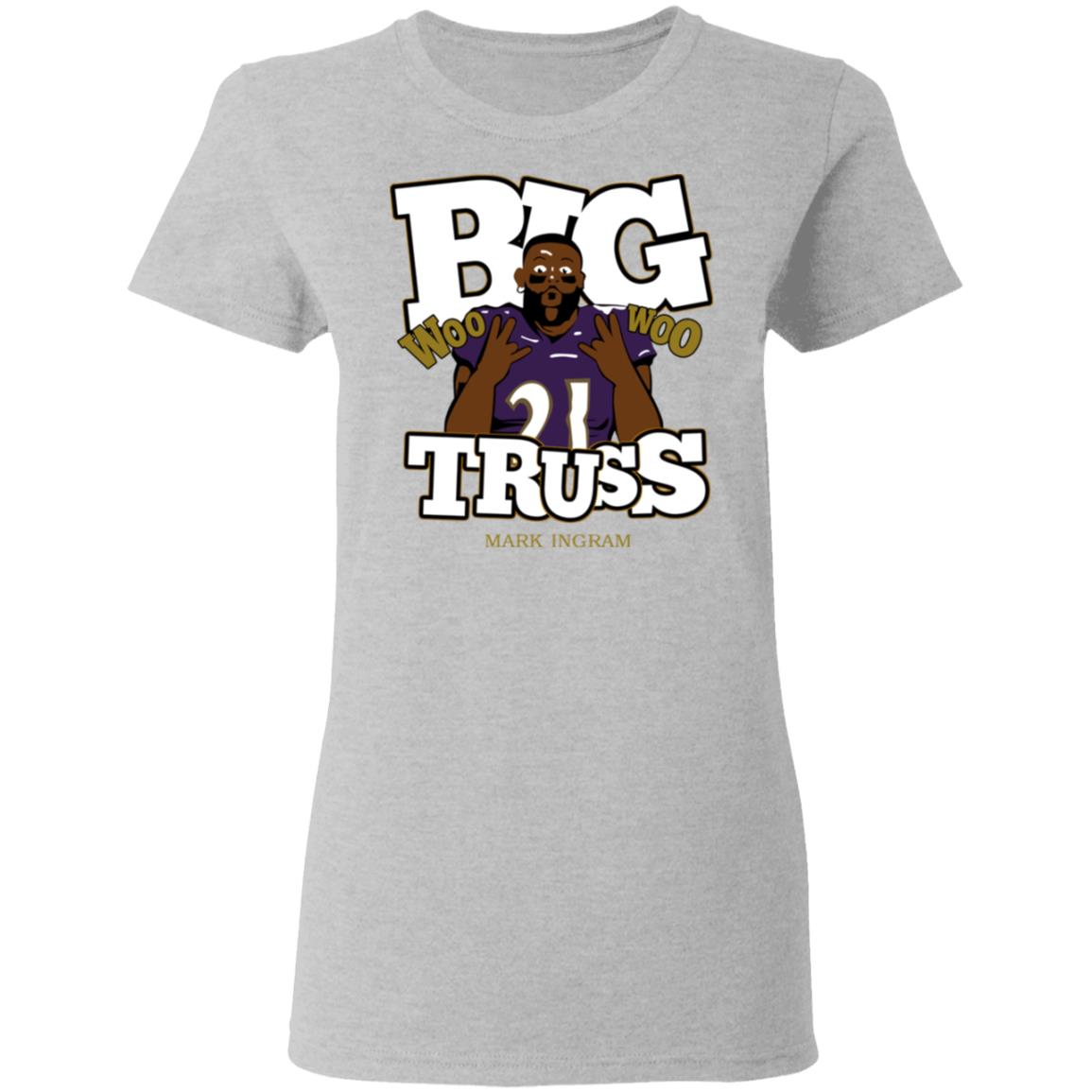 Mark ingram hot sale big truss shirt