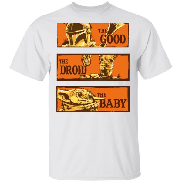 Baby Yoda Star Wars The Good The Droid The Baby Shirt 2