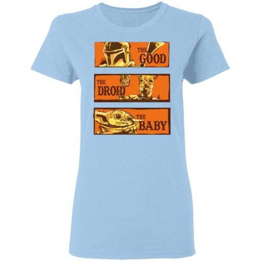 Baby Yoda Star Wars The Good The Droid The Baby Shirt 4