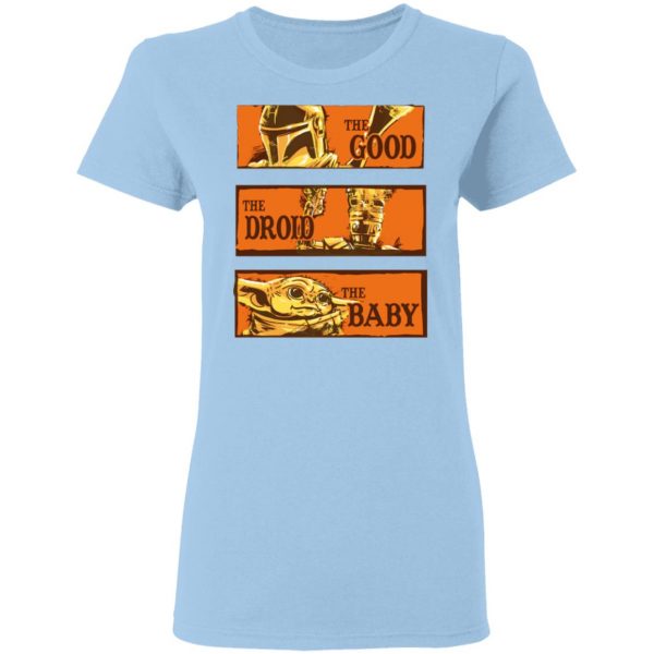 Baby Yoda Star Wars The Good The Droid The Baby Shirt 4