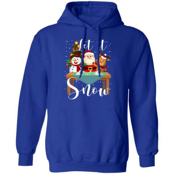Santa Claus Reindeer Snowman Cocaine Let It Snow T-Shirts 13