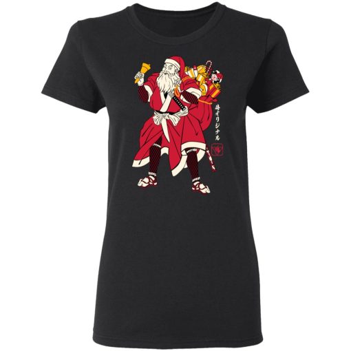 Christmas Santa Samurai T-Shirts - Image 5