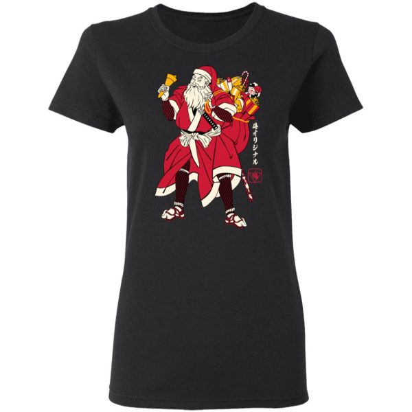 Christmas Santa Samurai T-Shirts 5