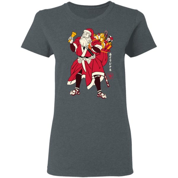 Christmas Santa Samurai T-Shirts 6