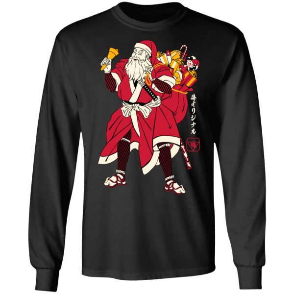 Christmas Santa Samurai T-Shirts 9