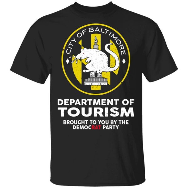 City Of Baltimore Department Of Tourism Shirt 1