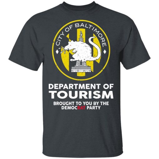 City Of Baltimore Department Of Tourism Shirt - Image 2