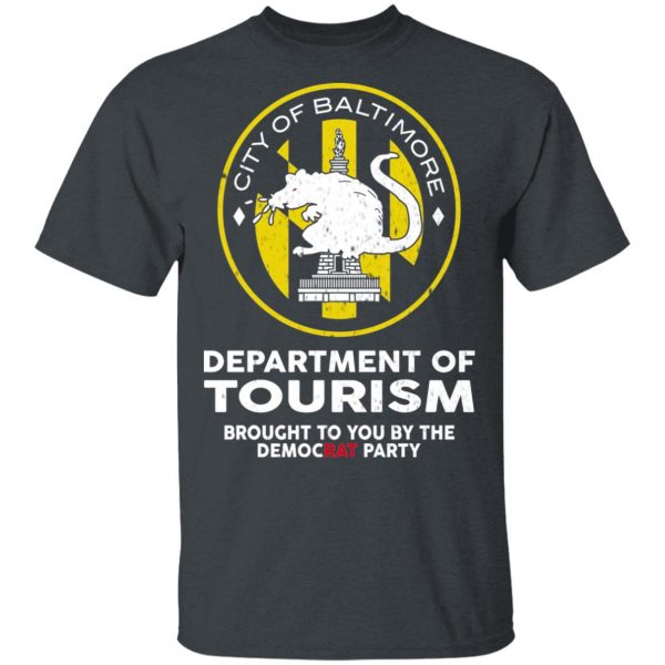 City Of Baltimore Department Of Tourism Shirt 2