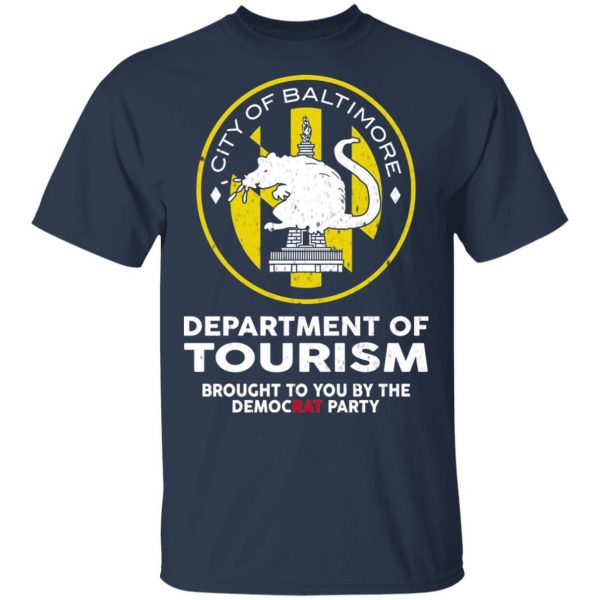 City Of Baltimore Department Of Tourism Shirt 3